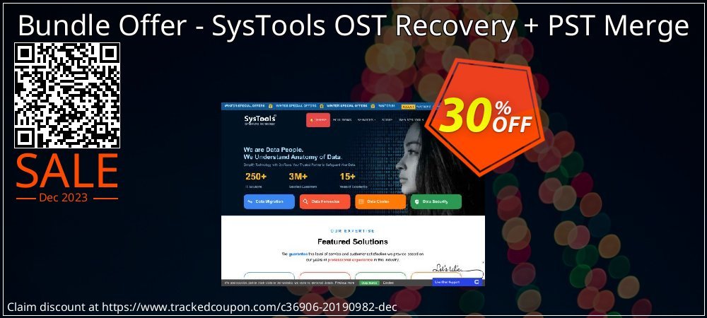 Bundle Offer - SysTools OST Recovery + PST Merge coupon on April Fools' Day discount