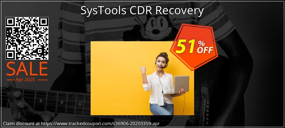 SysTools CDR Recovery coupon on Tell a Lie Day offering sales