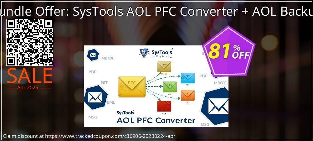 Bundle Offer: SysTools AOL PFC Converter + AOL Backup coupon on Tell a Lie Day offering sales