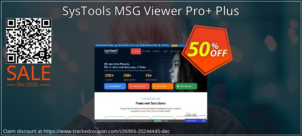 SysTools MSG Viewer Pro+ Plus coupon on National Walking Day super sale