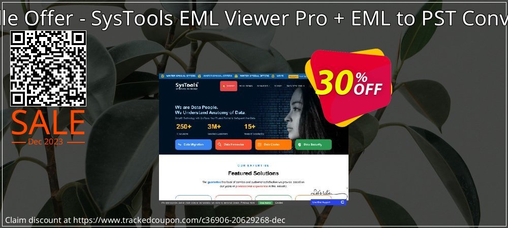Bundle Offer - SysTools EML Viewer Pro + EML to PST Converter coupon on Easter Day discounts