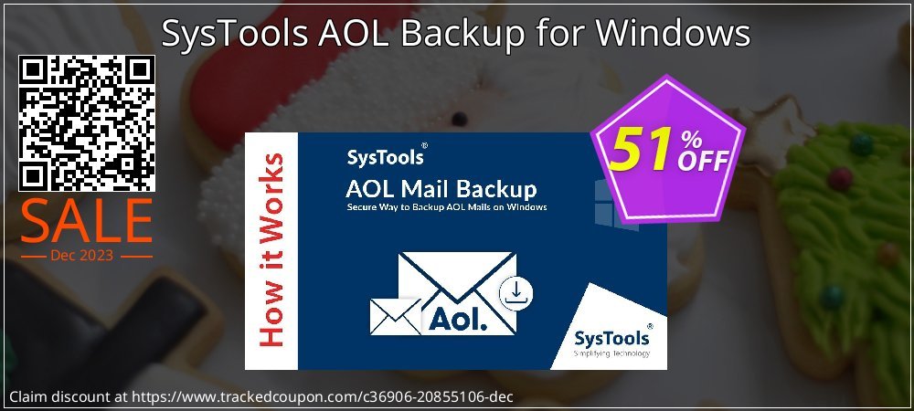 SysTools AOL Backup for Windows coupon on World Party Day promotions