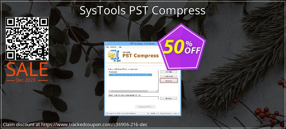 SysTools PST Compress coupon on Father's Day deals