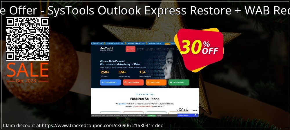 Bundle Offer - SysTools Outlook Express Restore + WAB Recovery coupon on April Fools Day promotions