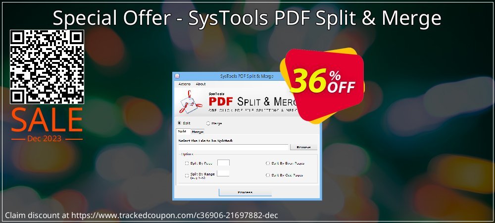 Special Offer - SysTools PDF Split & Merge coupon on April Fools' Day super sale