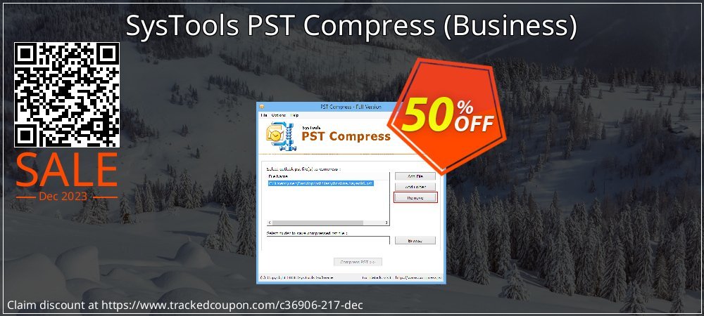 SysTools PST Compress - Business  coupon on April Fools' Day sales