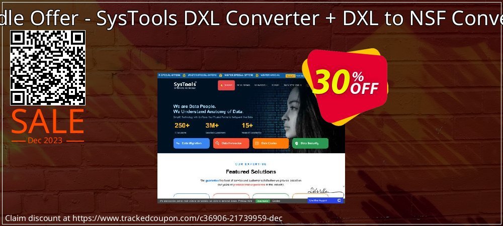 Bundle Offer - SysTools DXL Converter + DXL to NSF Converter coupon on Tell a Lie Day promotions