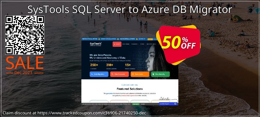 SysTools SQL Server to Azure DB Migrator coupon on National Walking Day offer