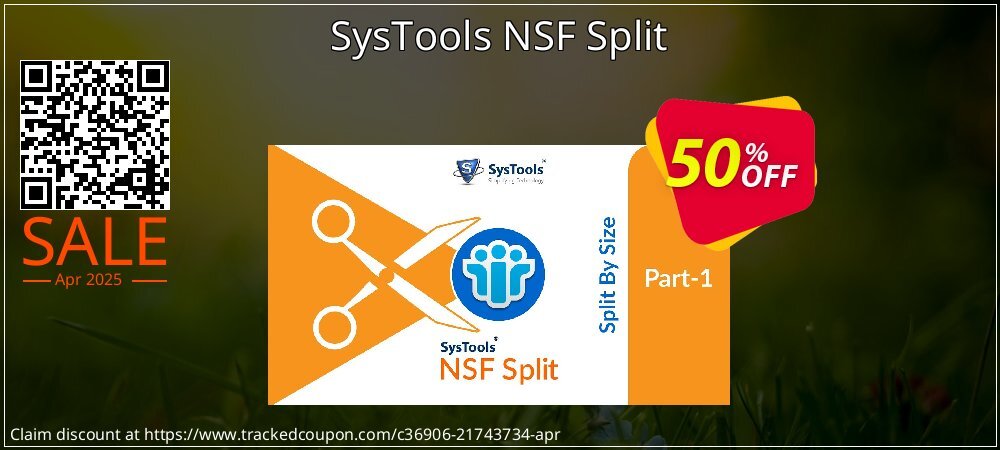 SysTools NSF Split coupon on April Fools' Day offer