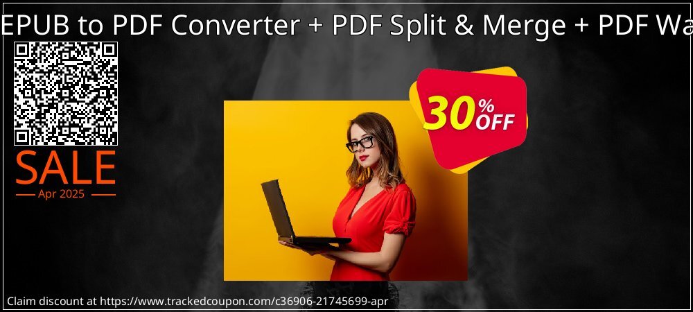 Bundle offer - Image to PDF Converter + EPUB to PDF Converter + PDF Split & Merge + PDF Watermark + PDF Form Filler + PDF Toolbox coupon on World Password Day discounts
