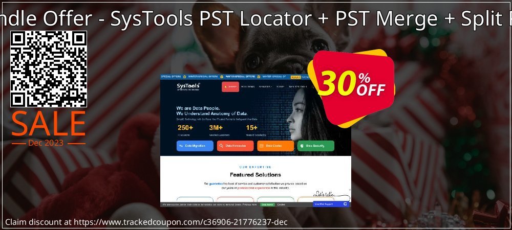 Bundle Offer - SysTools PST Locator + PST Merge + Split PST coupon on April Fools' Day discounts