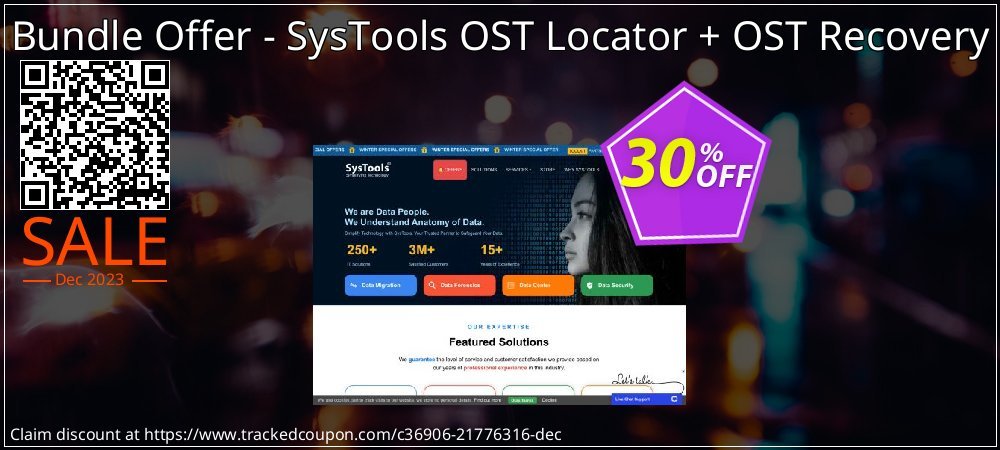 Bundle Offer - SysTools OST Locator + OST Recovery coupon on World Party Day offering sales