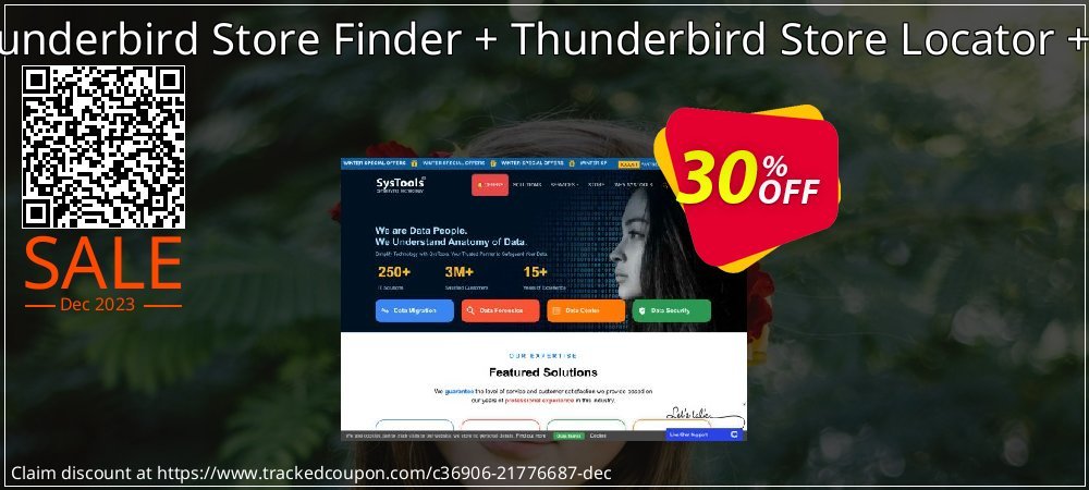 Bundle Offer - Thunderbird Store Finder + Thunderbird Store Locator + MBOX Converter coupon on April Fools' Day discounts