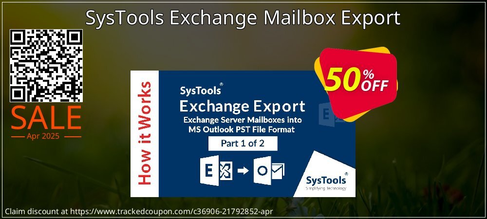 SysTools Exchange Mailbox Export coupon on Working Day sales