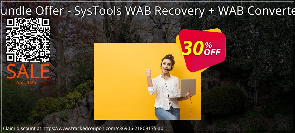 Bundle Offer - SysTools WAB Recovery + WAB Converter coupon on National Walking Day offering sales