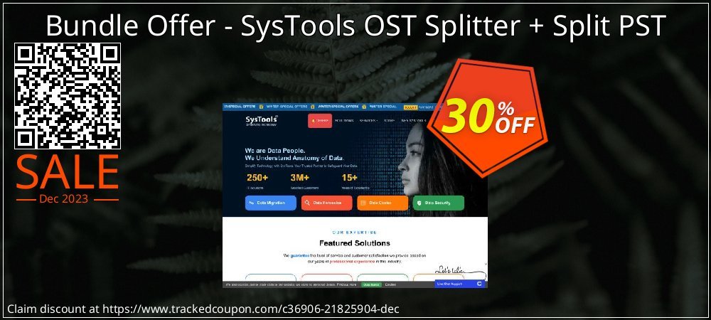 Bundle Offer - SysTools OST Splitter + Split PST coupon on Tell a Lie Day discount