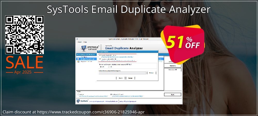 SysTools Email Duplicate Analyzer coupon on Palm Sunday promotions