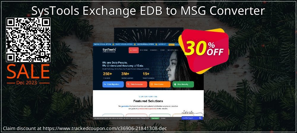 SysTools Exchange EDB to MSG Converter coupon on Easter Day promotions