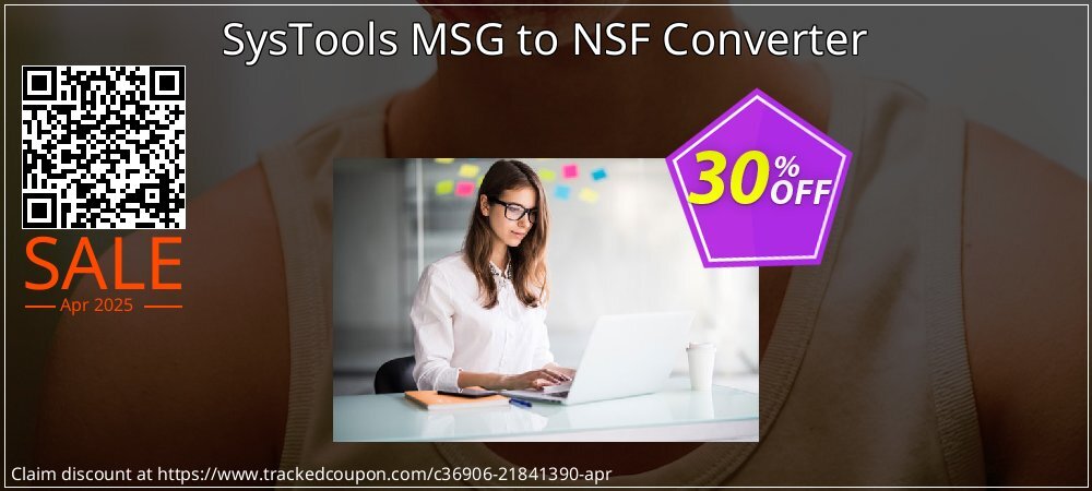 SysTools MSG to NSF Converter coupon on National Walking Day sales