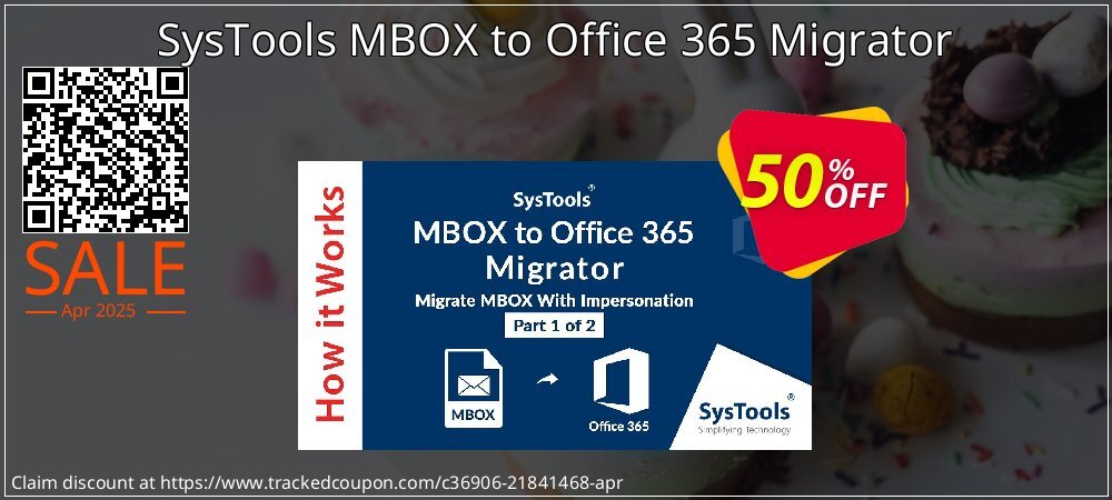 SysTools MBOX to Office 365 Migrator coupon on Easter Day super sale