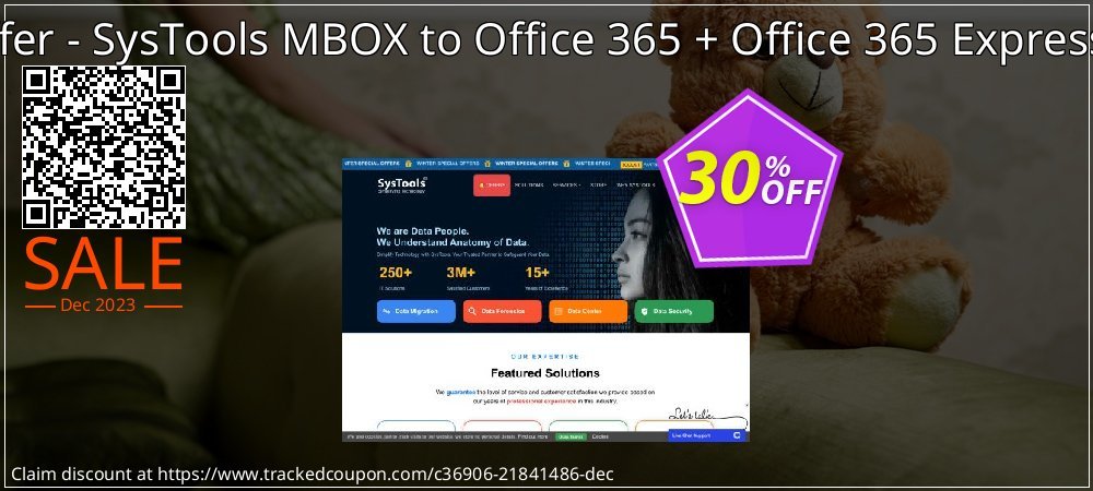 Bundle Offer - SysTools MBOX to Office 365 + Office 365 Express Migrator coupon on World Party Day super sale