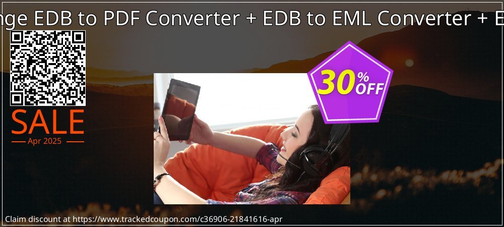 Bundle Offer - Exchange EDB to PDF Converter + EDB to EML Converter + EDB to MSG Converter coupon on World Party Day deals