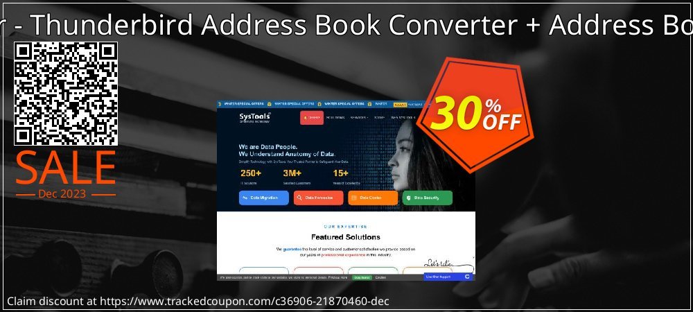 Bundle Offer - Thunderbird Address Book Converter + Address Book Recovery coupon on World Backup Day promotions