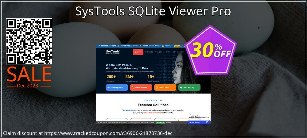 SysTools SQLite Viewer Pro coupon on World Party Day super sale