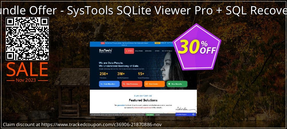 Bundle Offer - SysTools SQLite Viewer Pro + SQL Recovery coupon on World Party Day discount