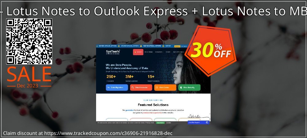 Bundle Offer - Lotus Notes to Outlook Express + Lotus Notes to MBOX Converter coupon on Easter Day sales