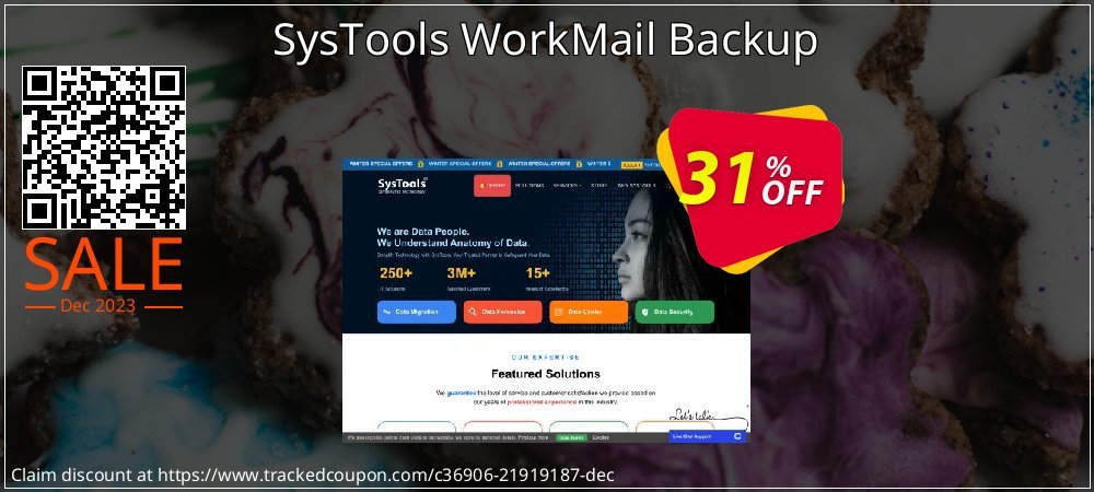 SysTools WorkMail Backup coupon on April Fools' Day deals