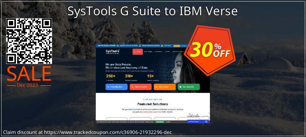 SysTools G Suite to IBM Verse coupon on World Party Day super sale