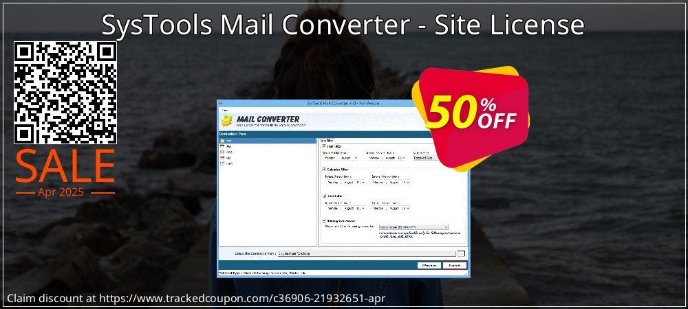 SysTools Mail Converter - Site License coupon on World Party Day deals