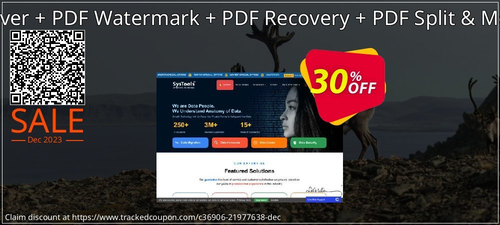 Bundle Offer - PDF Watermark Remover + PDF Watermark + PDF Recovery + PDF Split & Merge + PDF Form Filler + PDF Toolbox coupon on Easter Day super sale