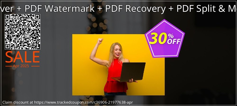 Bundle Offer - PDF Watermark Remover + PDF Watermark + PDF Recovery + PDF Split & Merge + PDF Form Filler + PDF Toolbox coupon on Constitution Memorial Day discounts