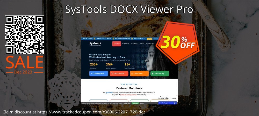 SysTools DOCX Viewer Pro coupon on Mother Day discount