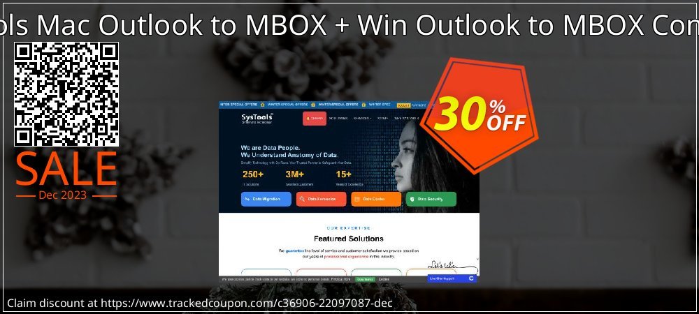 SysTools Mac Outlook to MBOX + Win Outlook to MBOX Converter coupon on Working Day promotions