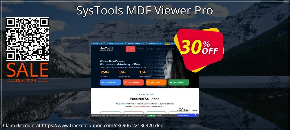 SysTools MDF Viewer Pro coupon on National Walking Day sales