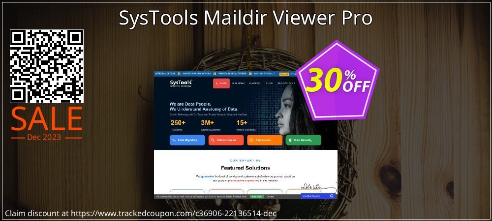 SysTools Maildir Viewer Pro coupon on Tell a Lie Day offering sales