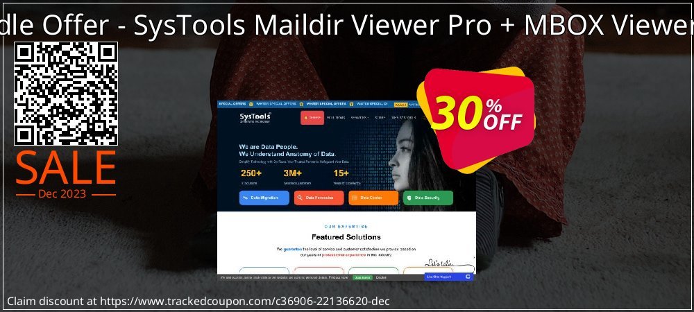 Bundle Offer - SysTools Maildir Viewer Pro + MBOX Viewer Pro coupon on National Walking Day discount