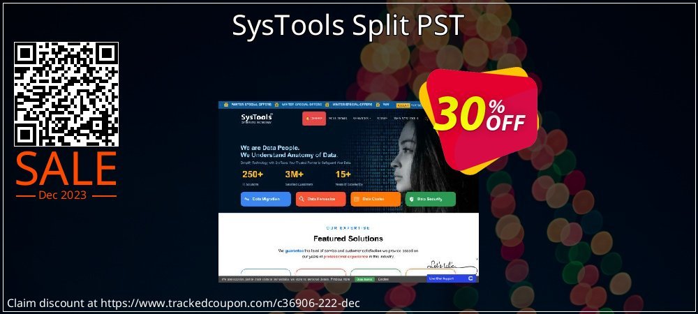 SysTools Split PST coupon on National Memo Day super sale