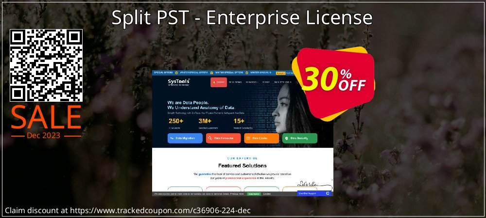 Split PST - Enterprise License coupon on Tell a Lie Day discounts