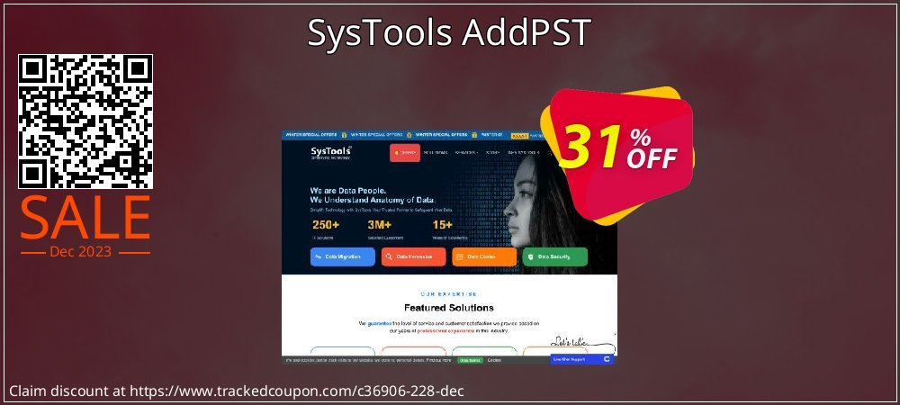 SysTools AddPST coupon on Constitution Memorial Day discount