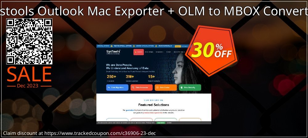 Systools Outlook Mac Exporter + OLM to MBOX Converter coupon on Virtual Vacation Day discount