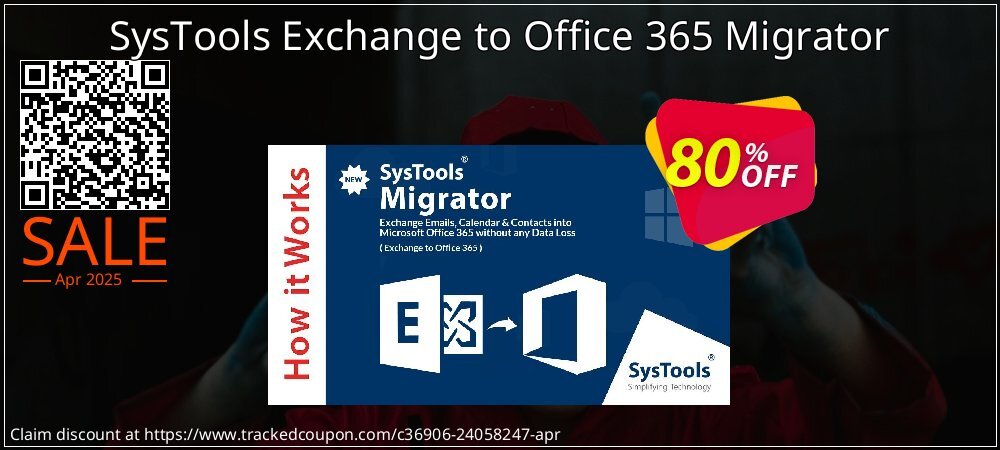 SysTools Exchange to Office 365 Migrator coupon on April Fools Day discount