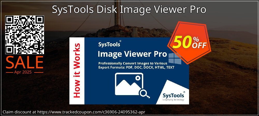 SysTools Disk Image Viewer Pro coupon on Working Day offering discount