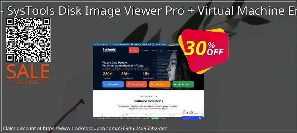 Bundle Offer - SysTools Disk Image Viewer Pro + Virtual Machine Email Recovery coupon on April Fools' Day promotions