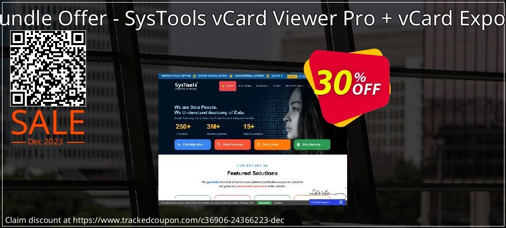 Bundle Offer - SysTools vCard Viewer Pro + vCard Export coupon on Easter Day sales
