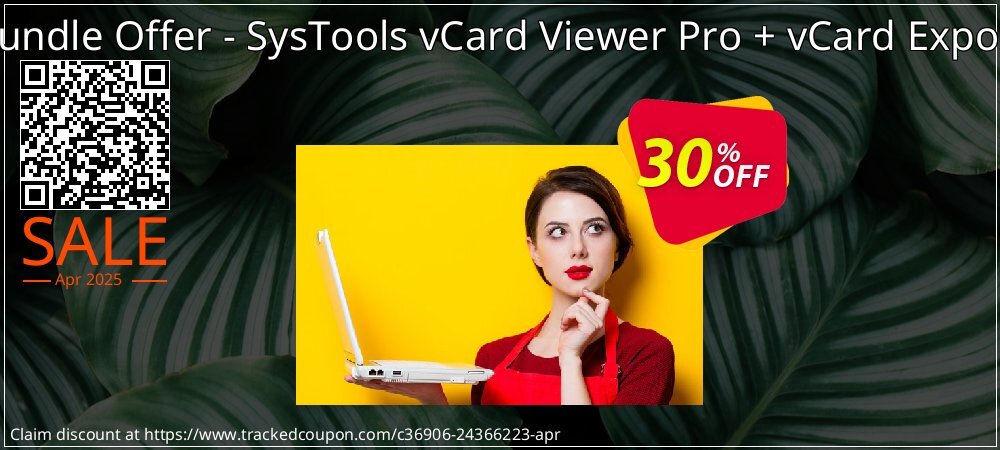 Bundle Offer - SysTools vCard Viewer Pro + vCard Export coupon on Constitution Memorial Day deals