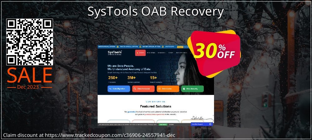 SysTools OAB Recovery coupon on World Party Day sales